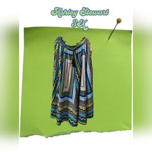 Ashley Stewart Multicolor Maxi Skirt